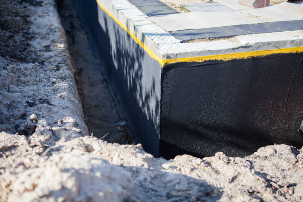Professional Foundation Crack Repair technician working in Harrison, NJ